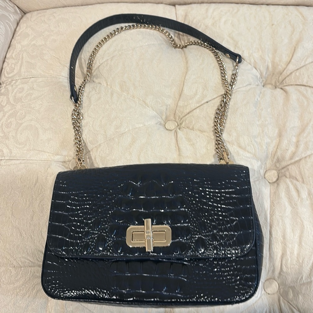 Navy BRAHMIN Crossbody Purse